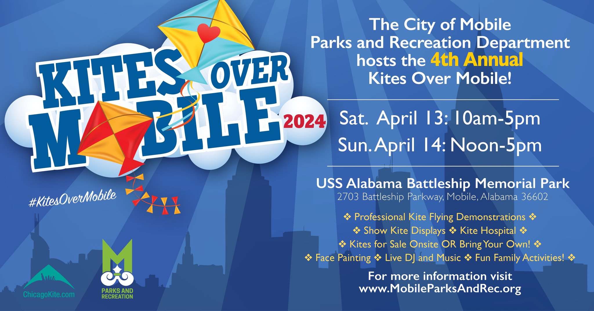 Kites Over Mobile USS Alabama Battleship Memorial Park